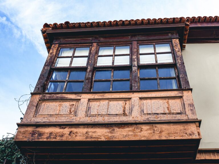 beautiful old wooden window renovation